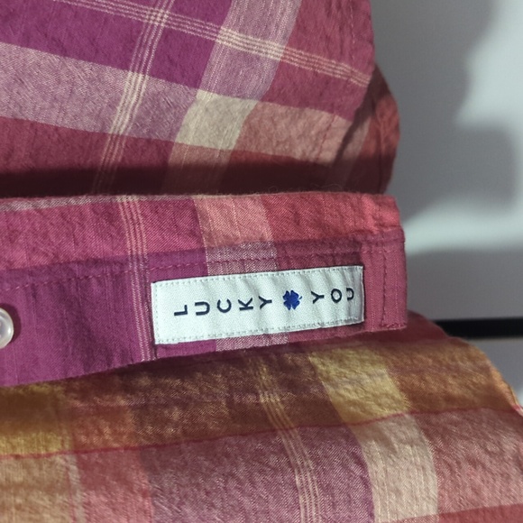 Lucky Brand Linen Tunic style shirt - Picture 3 of 4